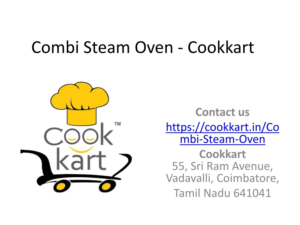 combi steam oven cookkart