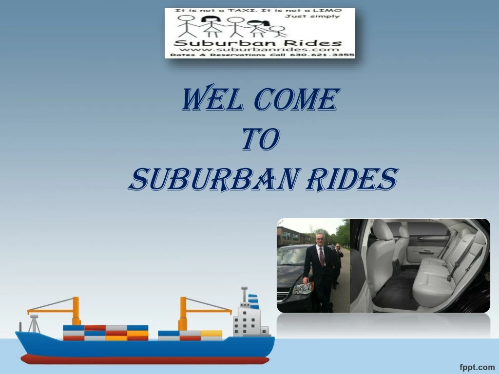 wel come to suburban rides