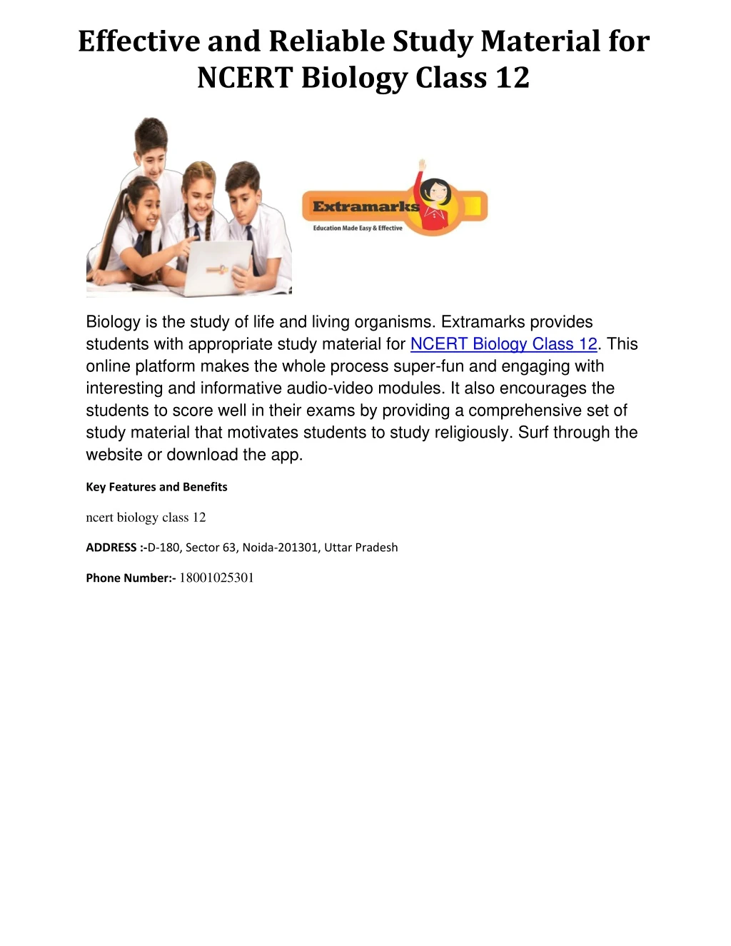 effective and reliable study material for ncert