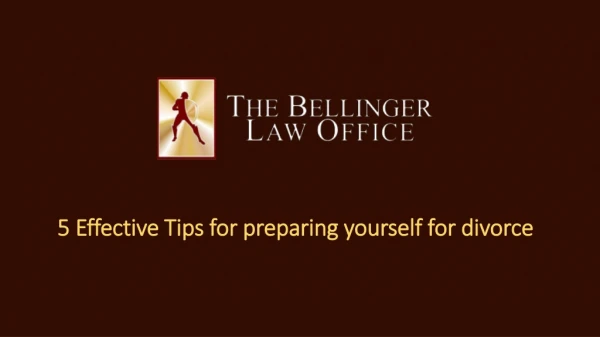 5 Effective Tips for preparing yourself for divorce