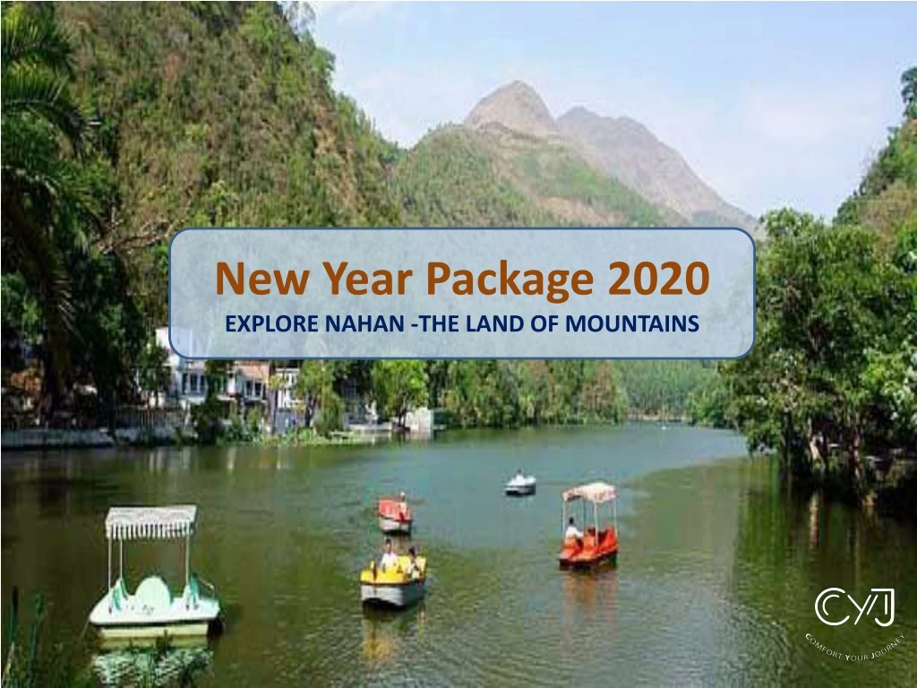 new year package 2020 explore nahan the land