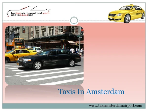 Taxis In Amsterdam