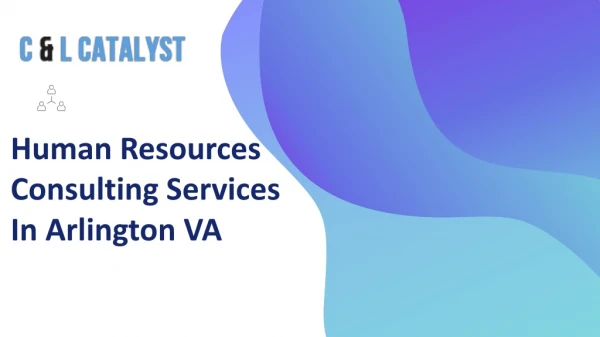 Human Resources Consulting Services In Arlington VA