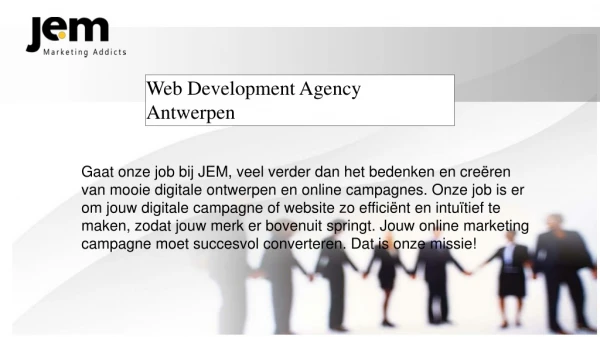 Web Development Agency Antwerpen