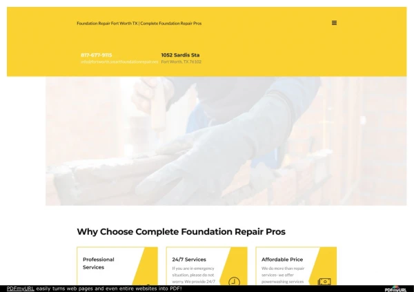 Complete Foundation Repair Pros