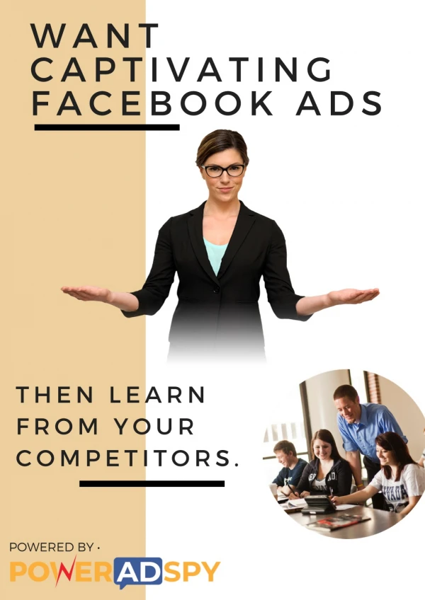 Want captivating Facebook ads? Learn from your Competitors ads.