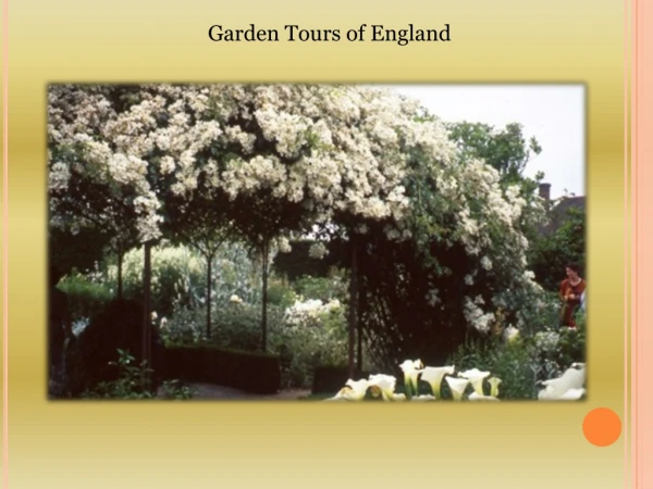 Garden Tours of England