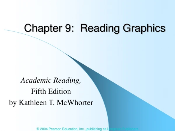 Chapter 9: Reading Graphics