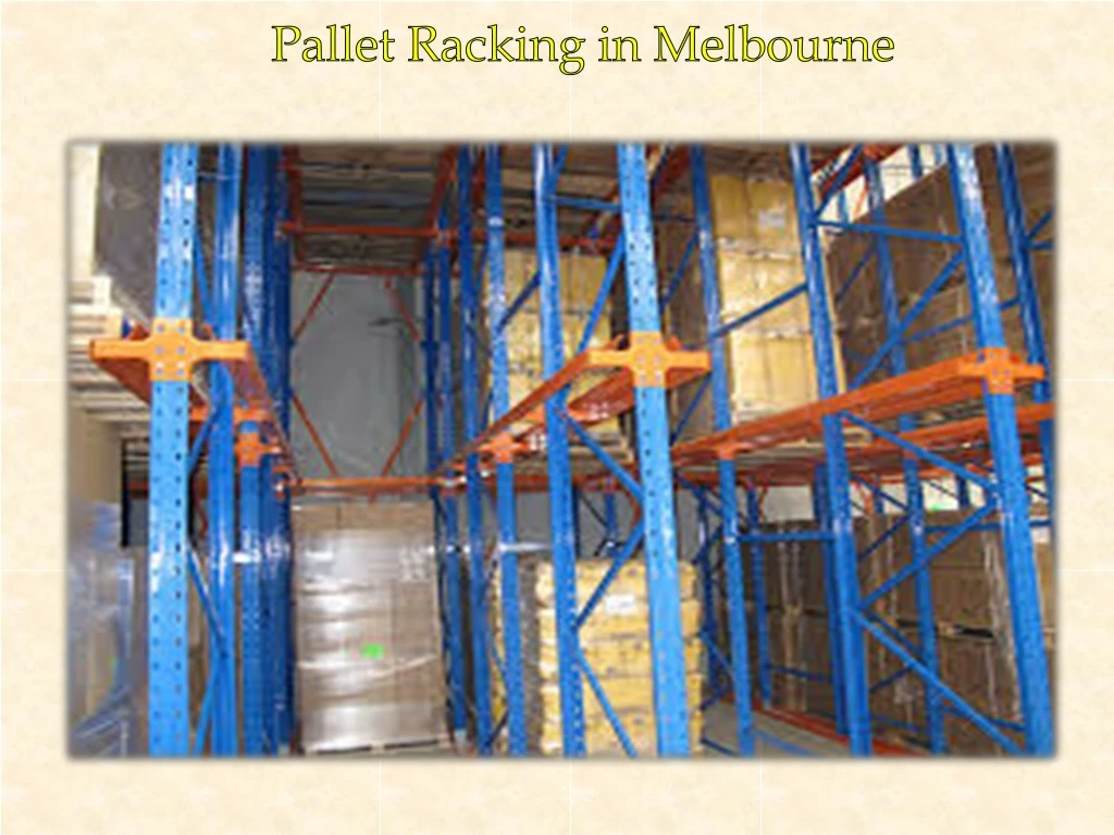 pallet racking in melbourne