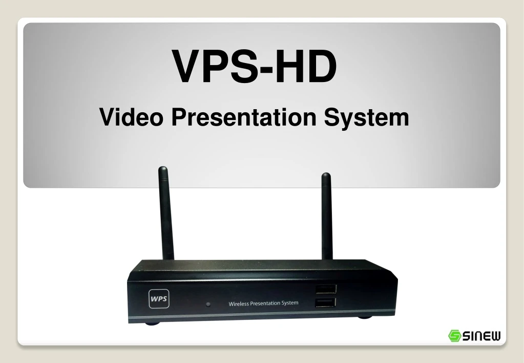 vps hd video presentation system