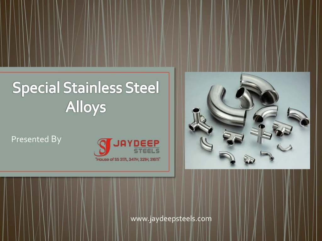 special stainless steel alloys