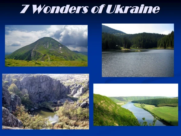 7 Wonders of Ukraine