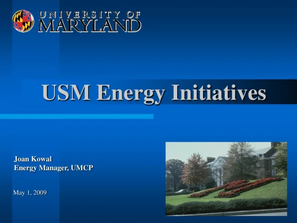 USM Energy Initiatives