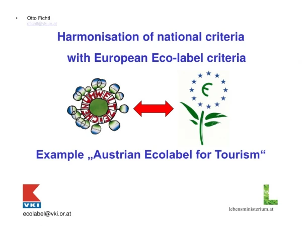 Harmonisation of national criteria with European Eco-label criteria