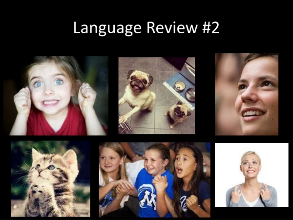 Language Review #2