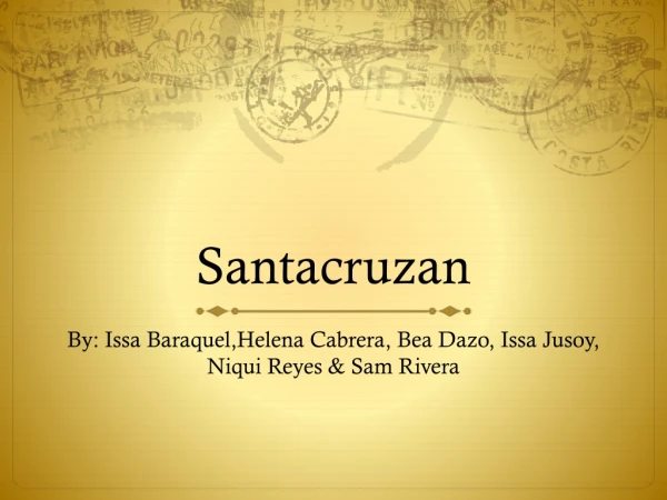 Santacruzan