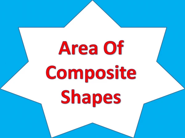 Area Of Composite Shapes