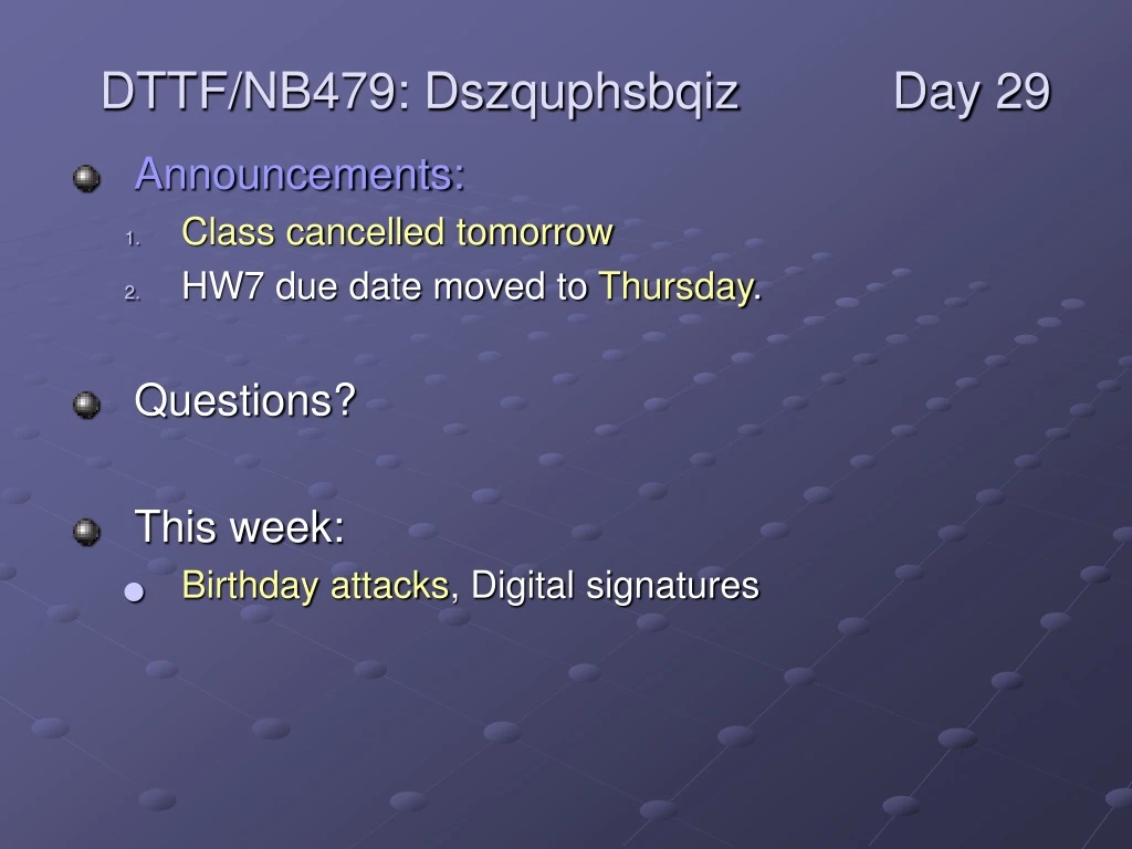 dttf nb479 dszquphsbqiz day 29