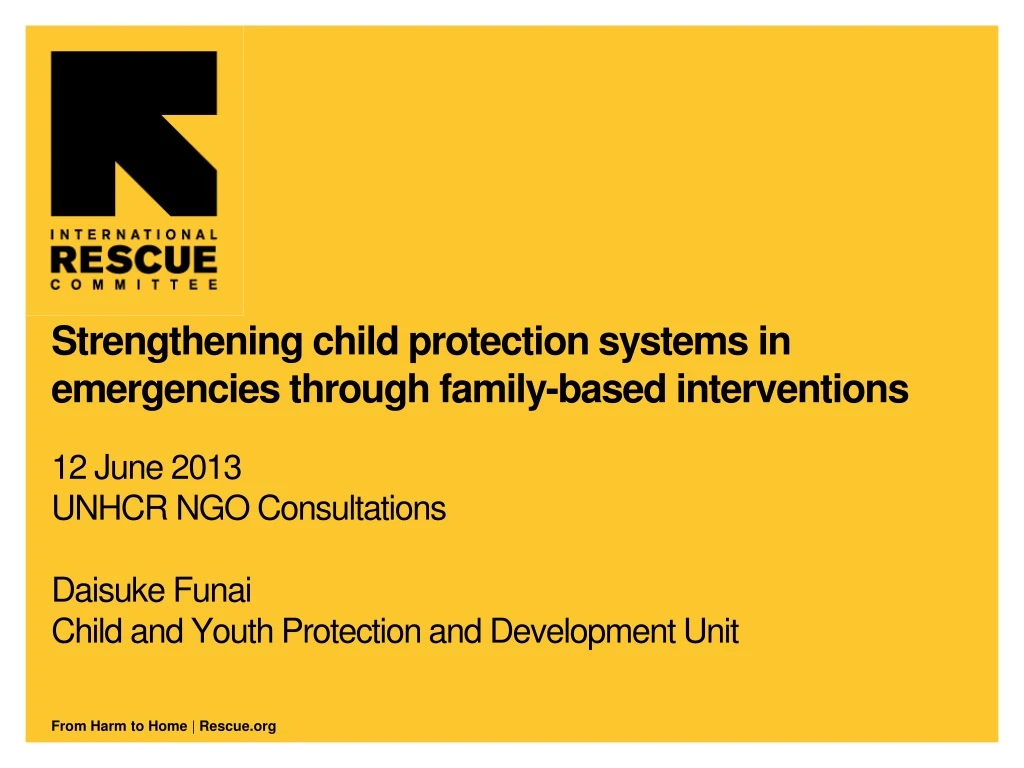 strengthening child protection systems