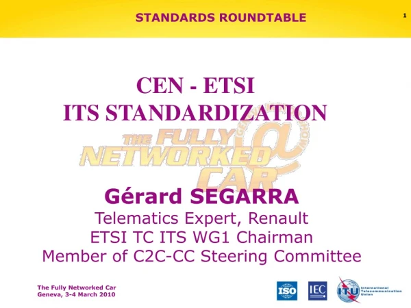 STANDARDS ROUNDTABLE