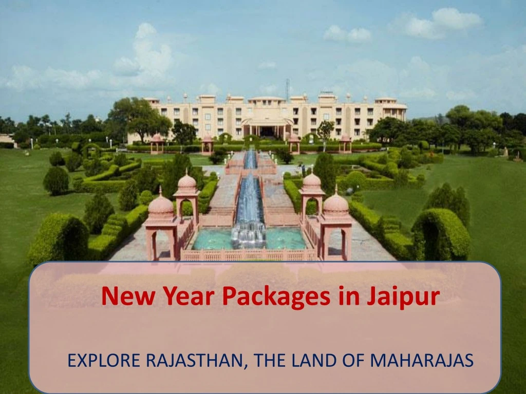 new year packages in jaipur