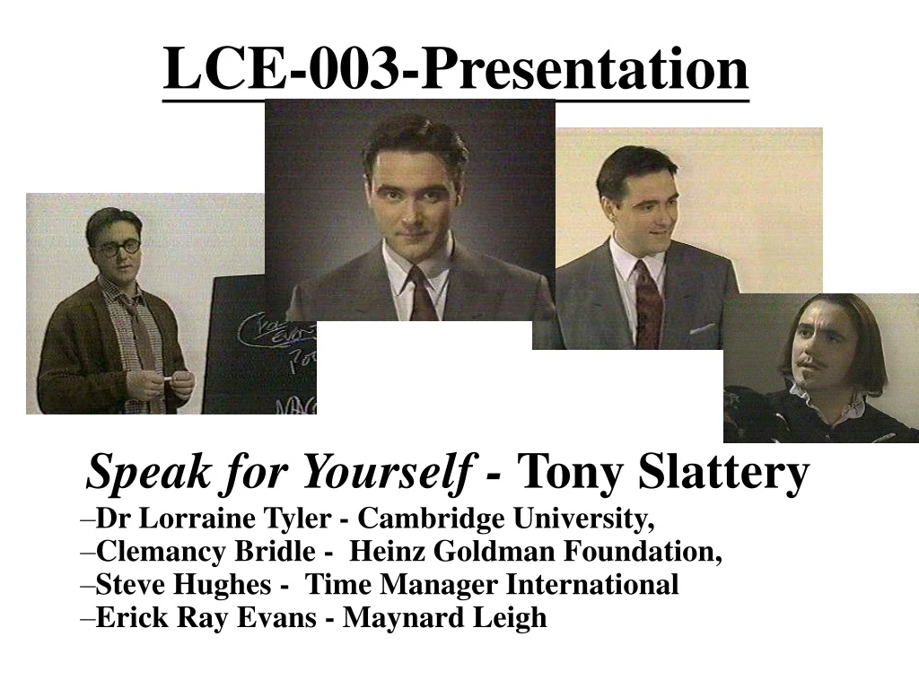 lce 003 presentation