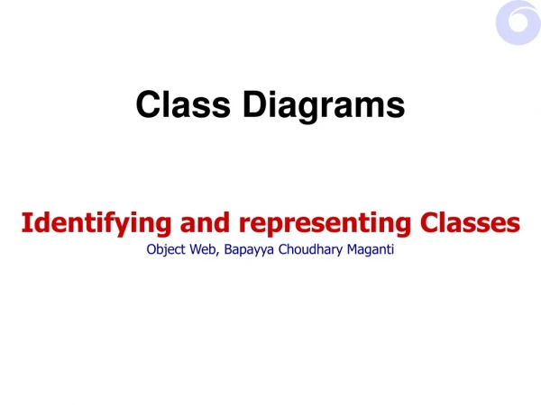 Class Diagrams