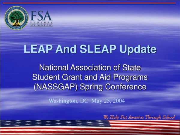 LEAP And SLEAP Update