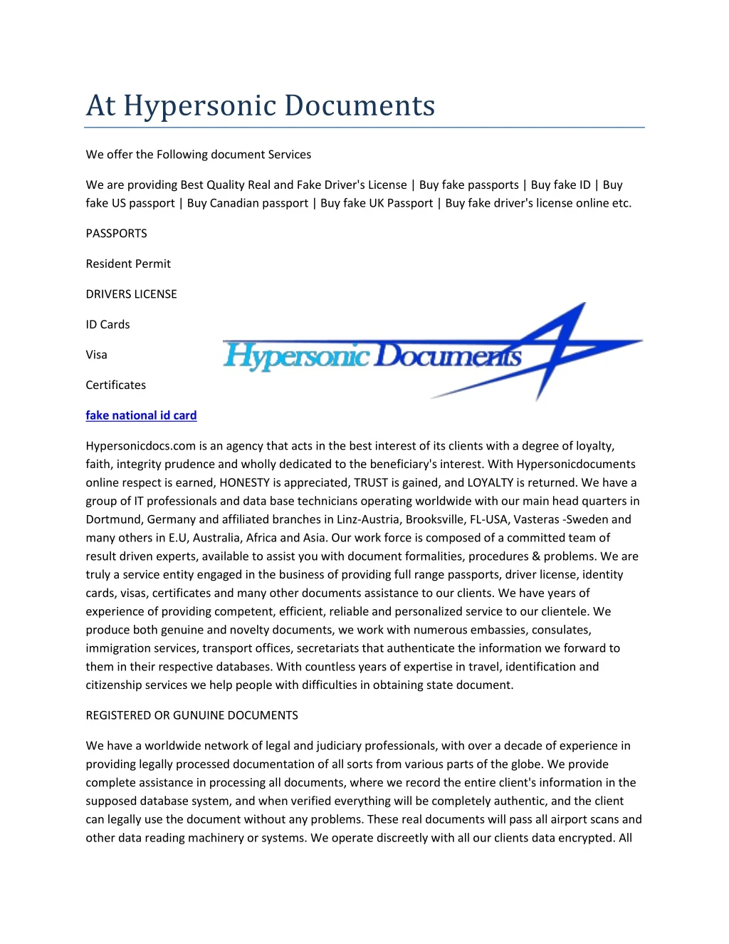 at hypersonic documents
