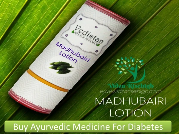 Buy Ayurvedic Medicine to Control Your Diabetes Naturally