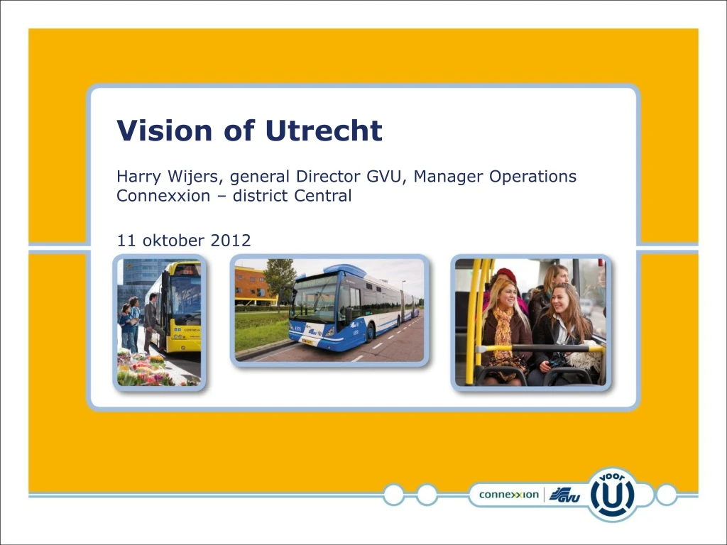 vision of utrecht harry wijers general director