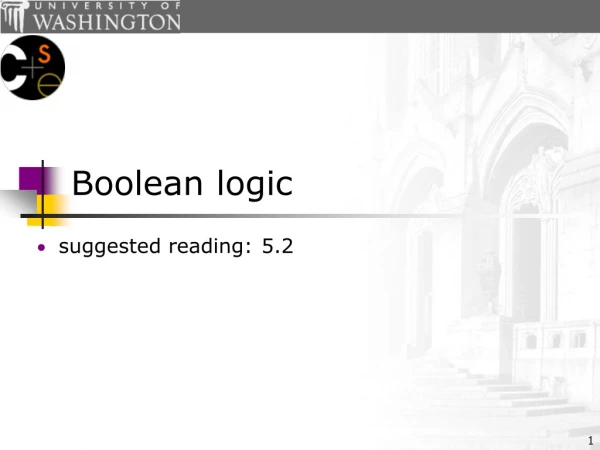 Boolean logic