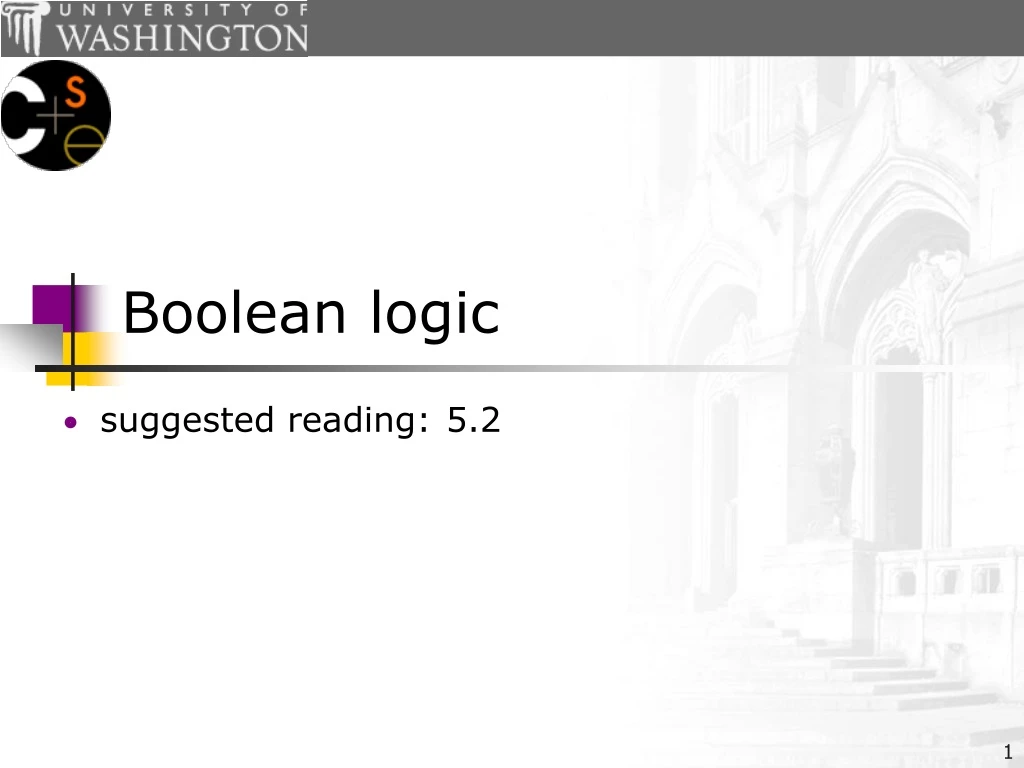 boolean logic