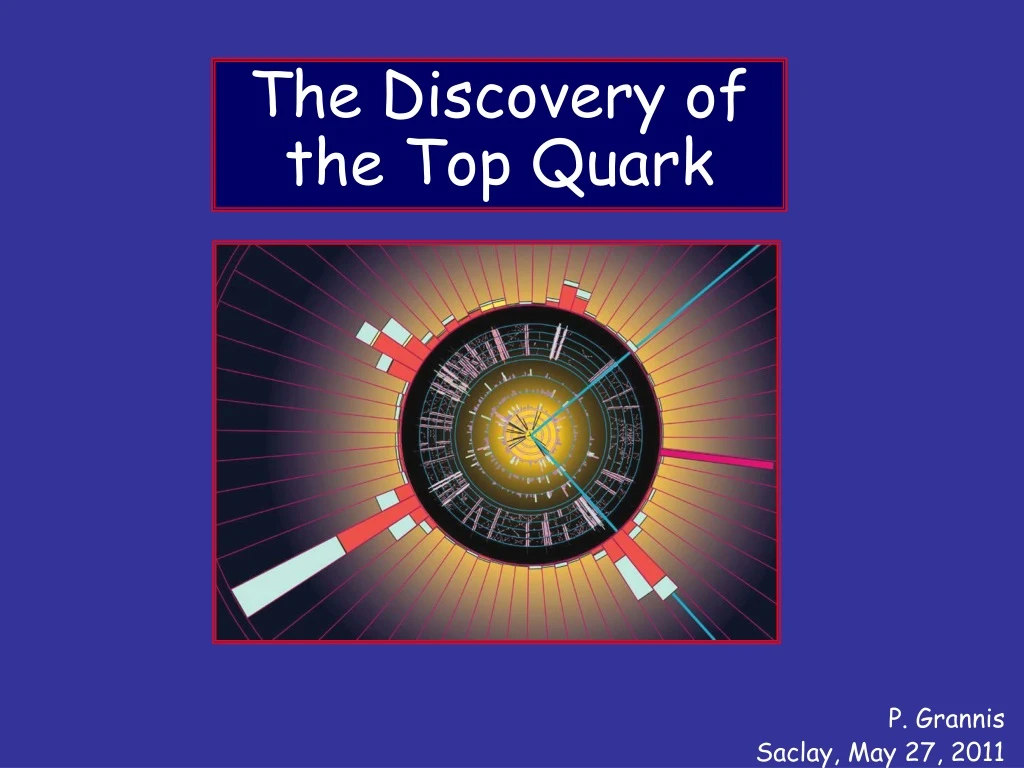 the discovery of the top quark