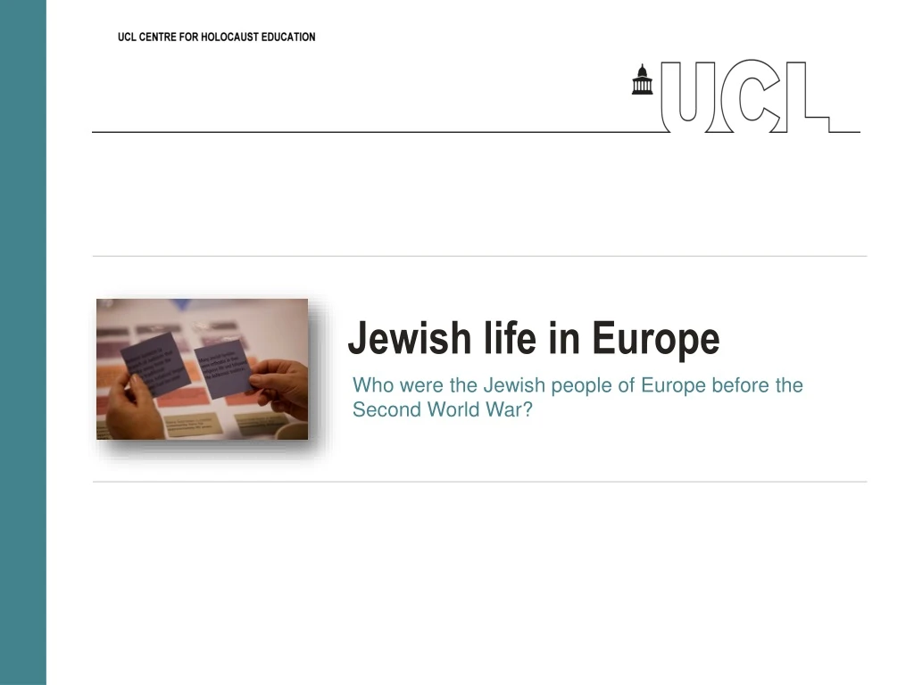 jewish life in europe