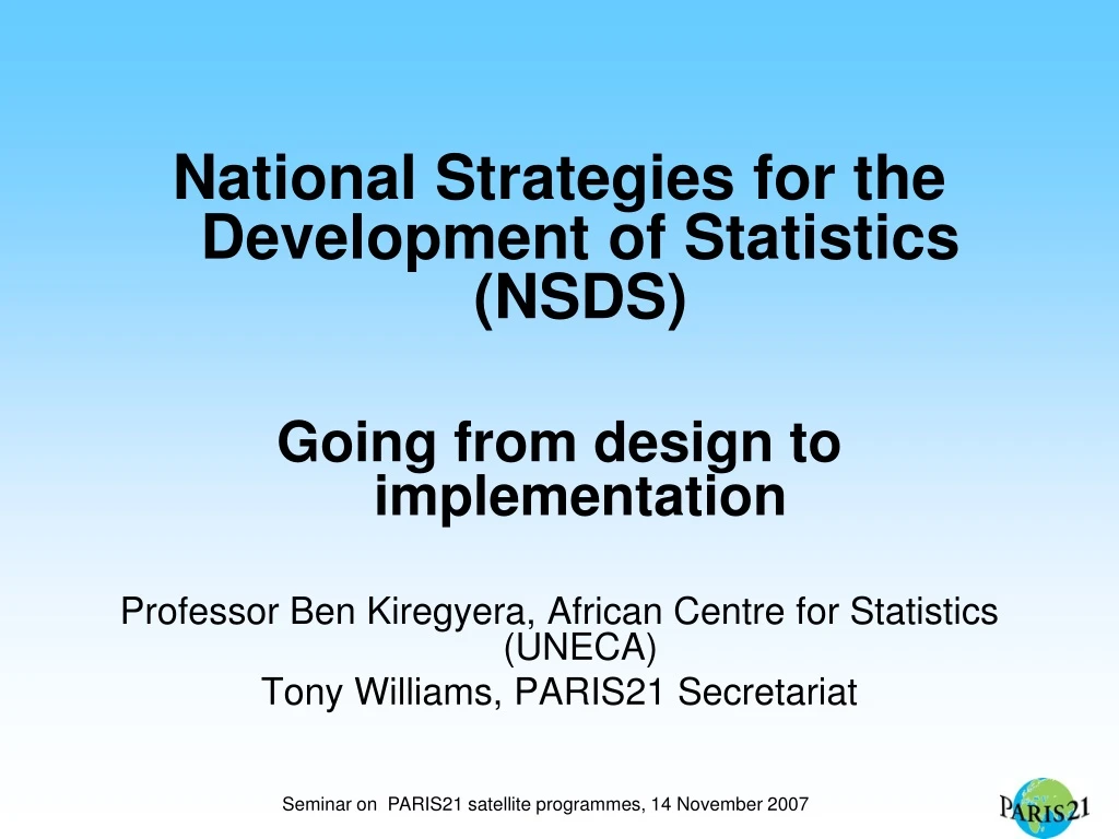 national strategies for the development
