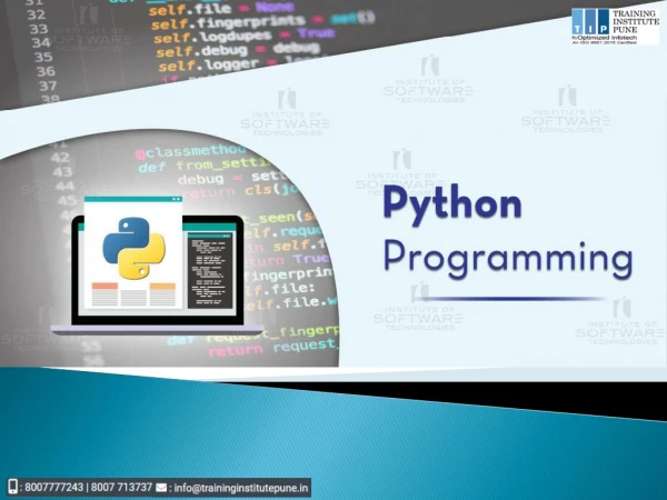 Best Python Classes in Pune|Learn Python Language