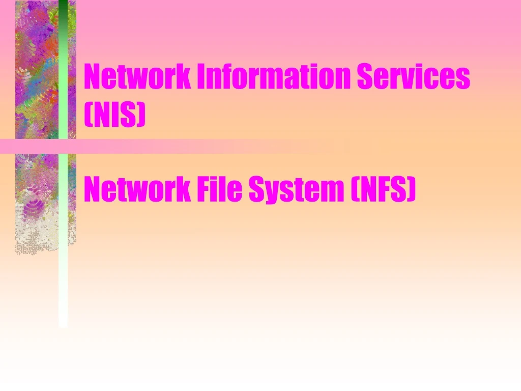 network information services nis