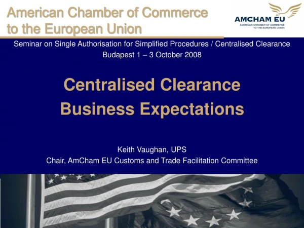 American Chamber of Commerce to the European Union