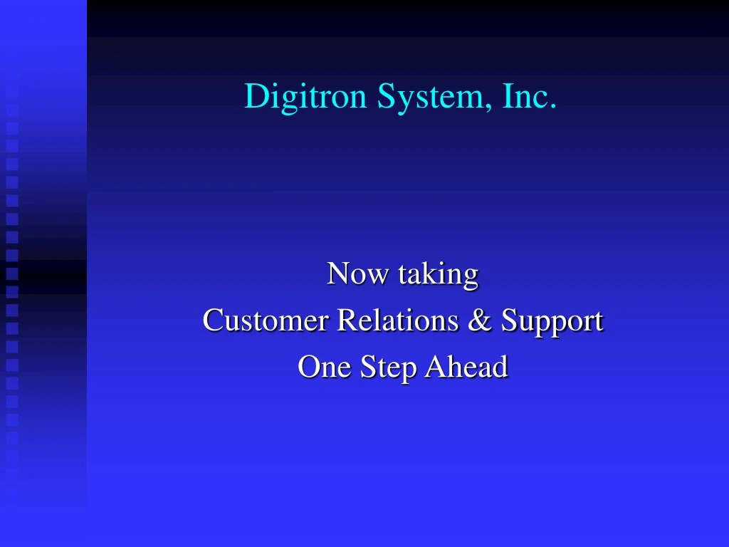 digitron system inc