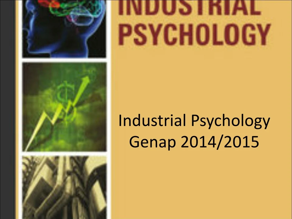 industrial psychology genap 201 4 201 5