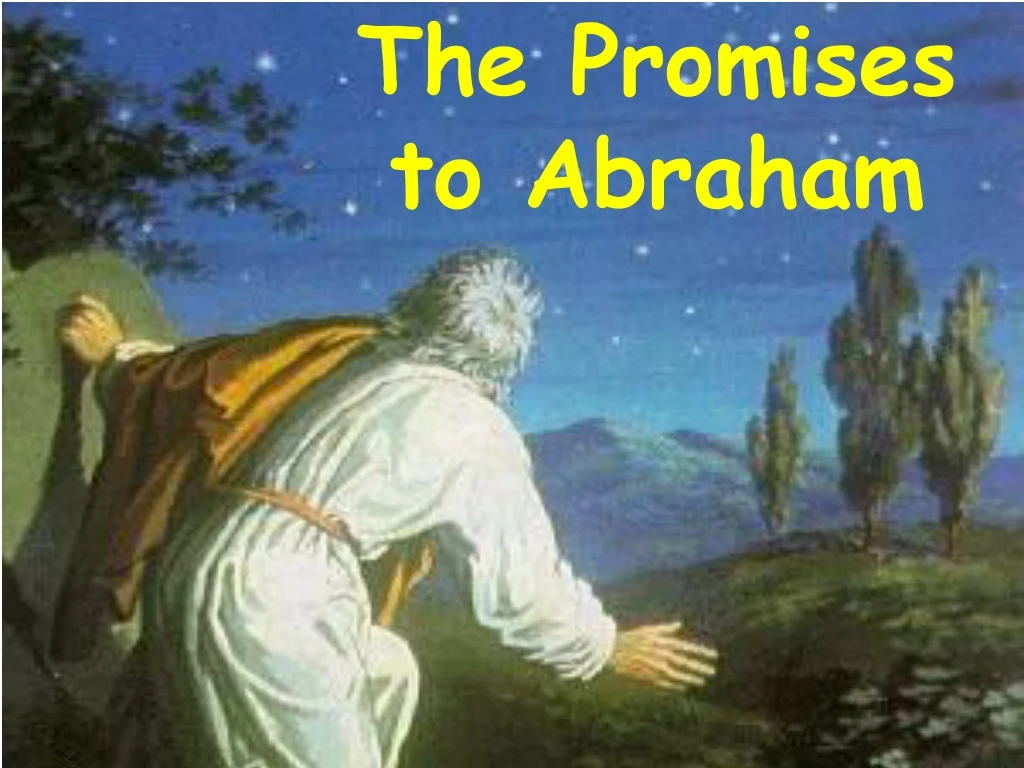 the promises to abraham
