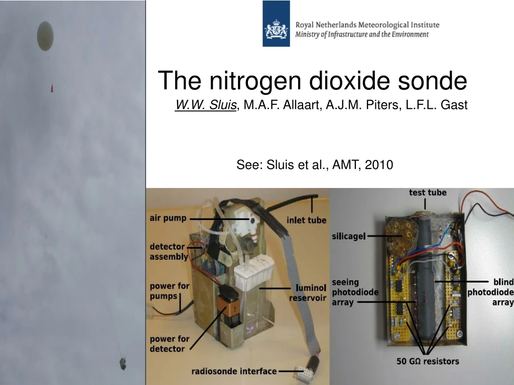 the nitrogen dioxide sonde