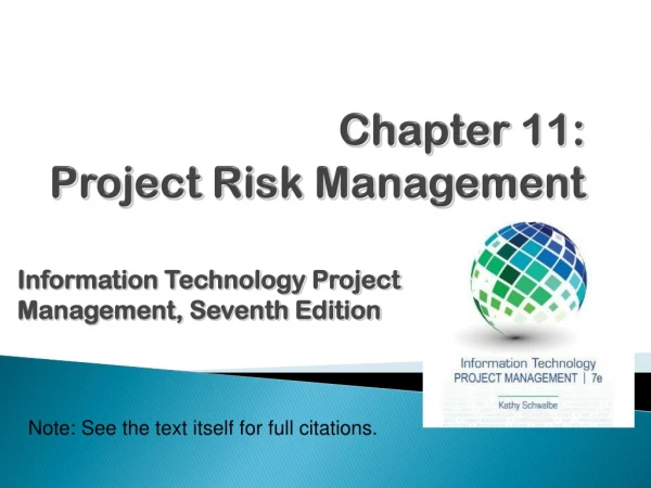 Chapter 11: Project Risk Management