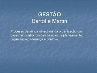 GEST O Bartol e Martin: - slide 1