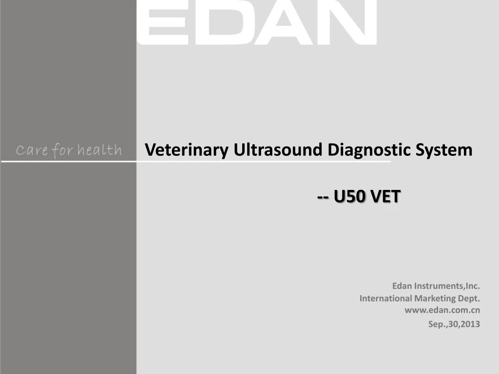 veterinary ultrasound diagnostic system u50 vet