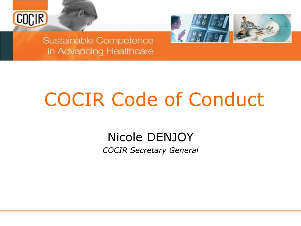 cocir code of conduct