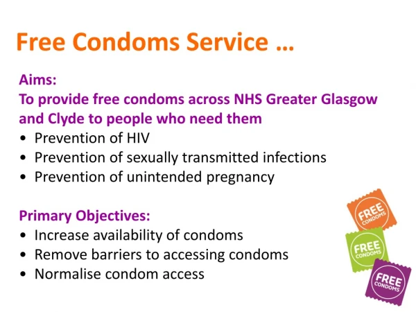 Free Condoms Service …