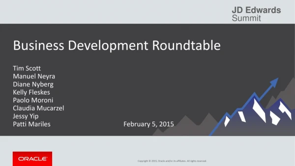 Business Development Roundtable