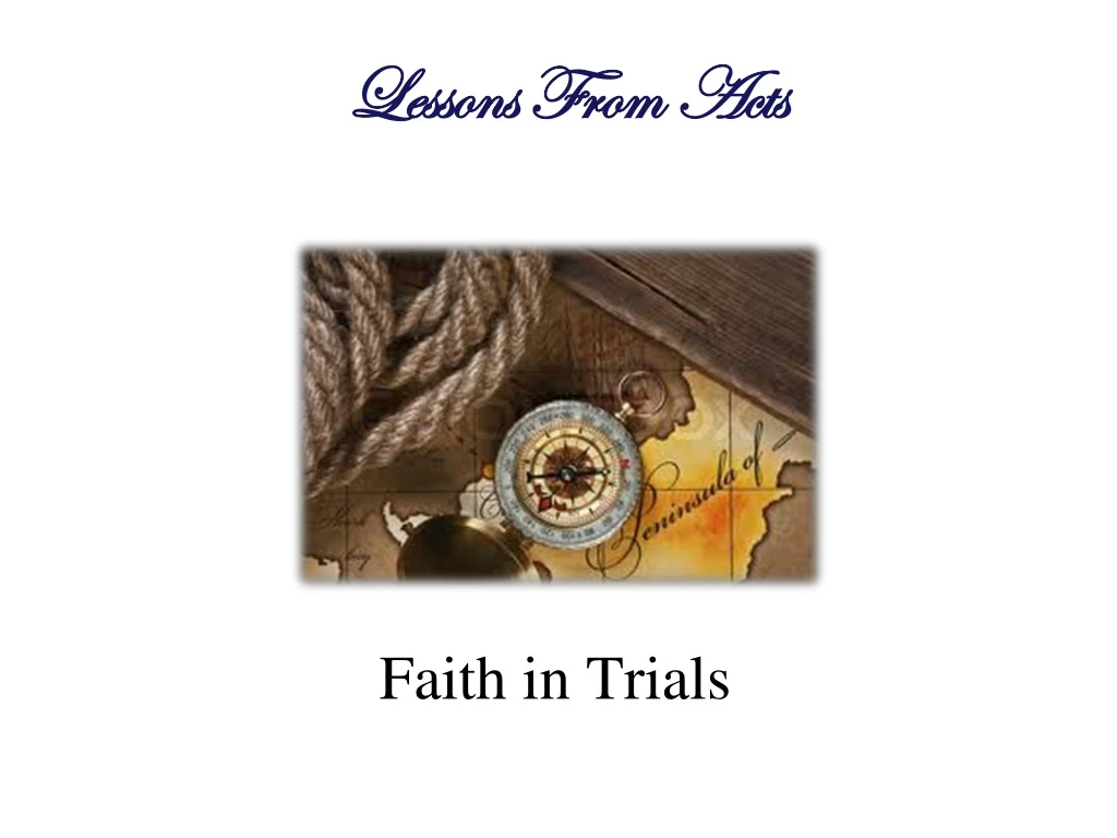 faith in trials